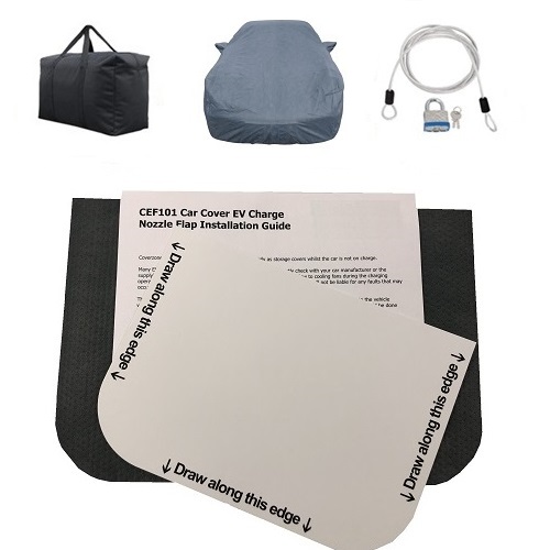CAR COVER EV CHARGING FLAP DIY KIT FOR ELECTRIC CARS