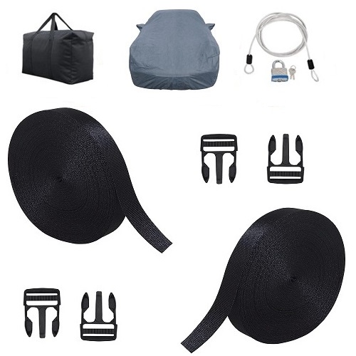 CAR COVER PAIR OF UNDER BODY CAR COVER STRAPS REPLACEMENTS